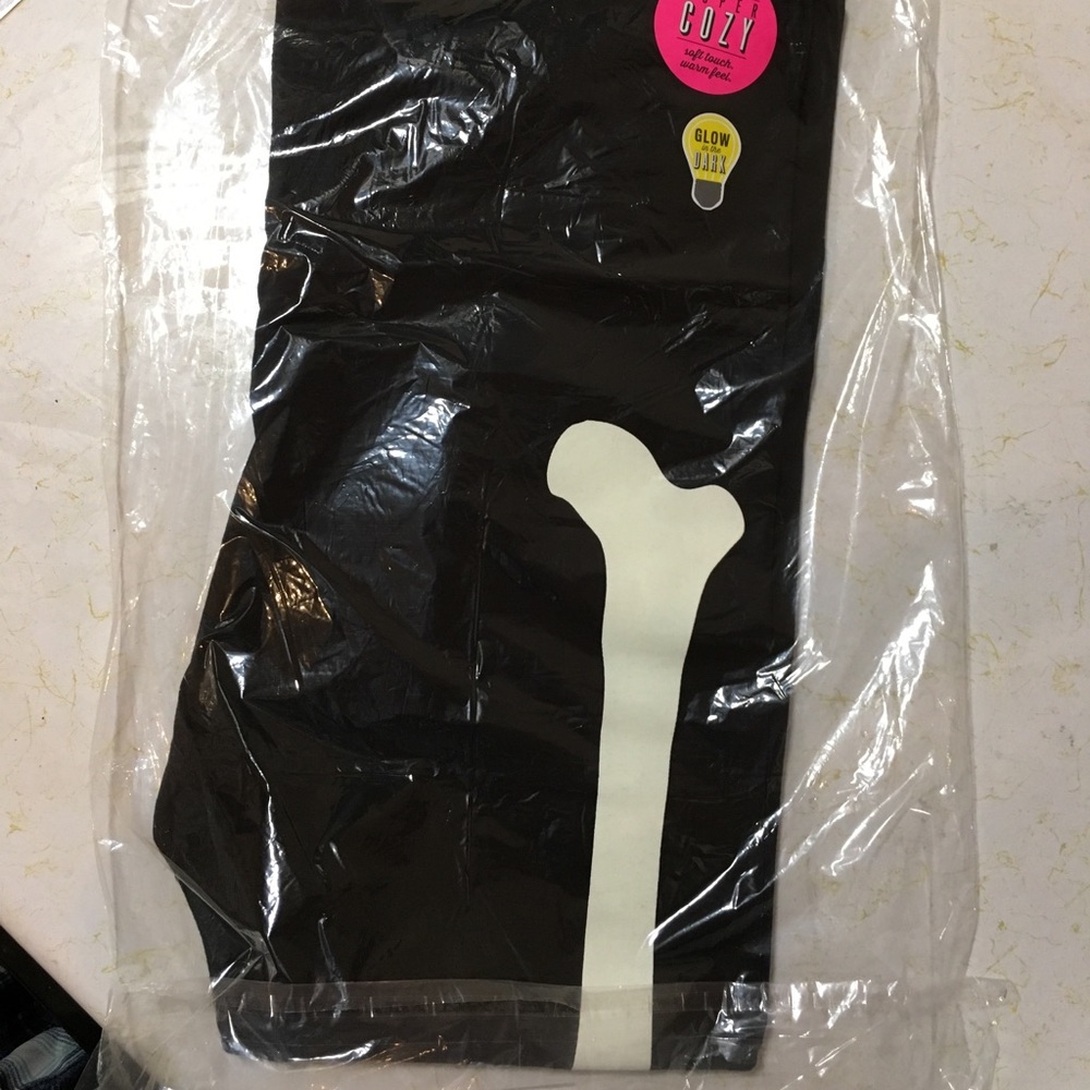 Women’s skeleton legging glow in the dark